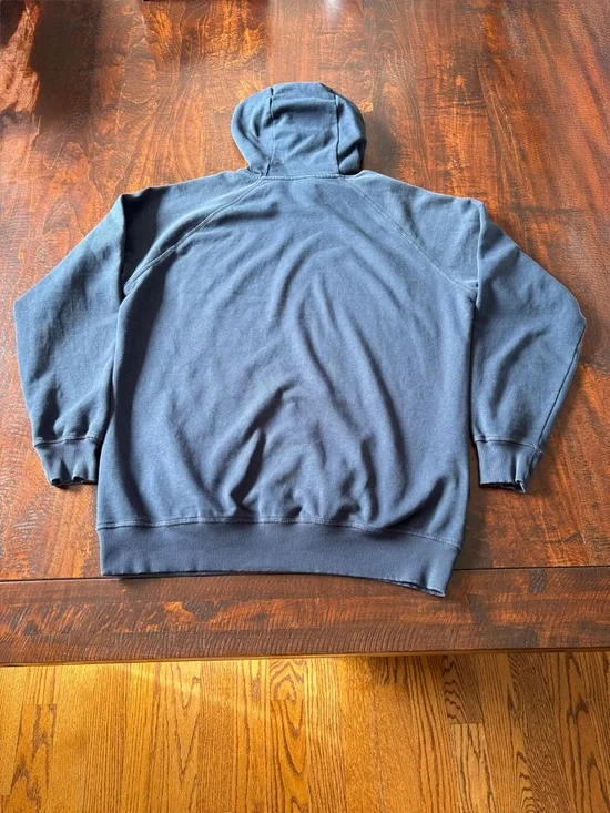Gymshark Crest Hoodie Navy Blue Size Large - Picture 6 of 15